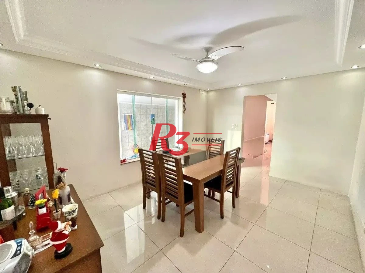Casa com 3 dormitórios à venda, 155 m² por R$ 1.100.000,00 - Campo Grande - Santos/SP
