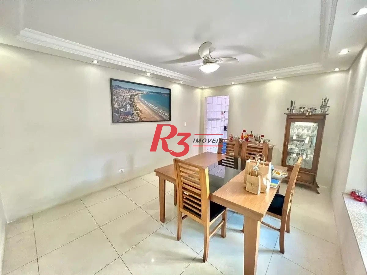 Casa com 3 dormitórios à venda, 155 m² por R$ 1.100.000,00 - Campo Grande - Santos/SP