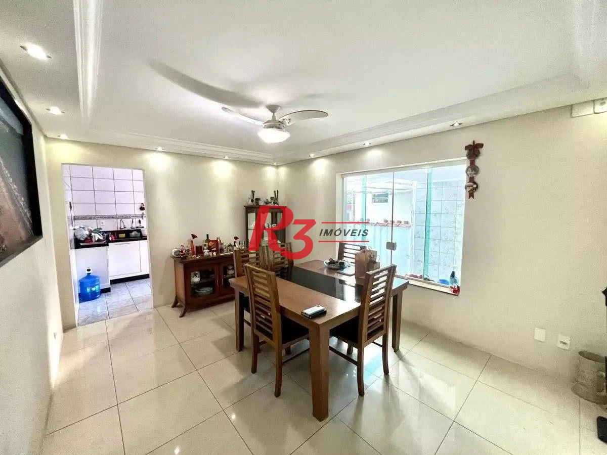 Casa com 3 dormitórios à venda, 155 m² por R$ 1.100.000,00 - Campo Grande - Santos/SP