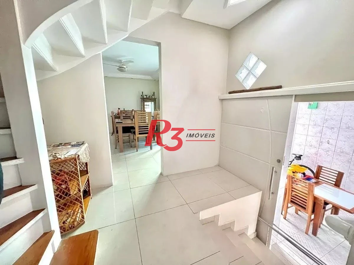 Casa com 3 dormitórios à venda, 155 m² por R$ 1.100.000,00 - Campo Grande - Santos/SP