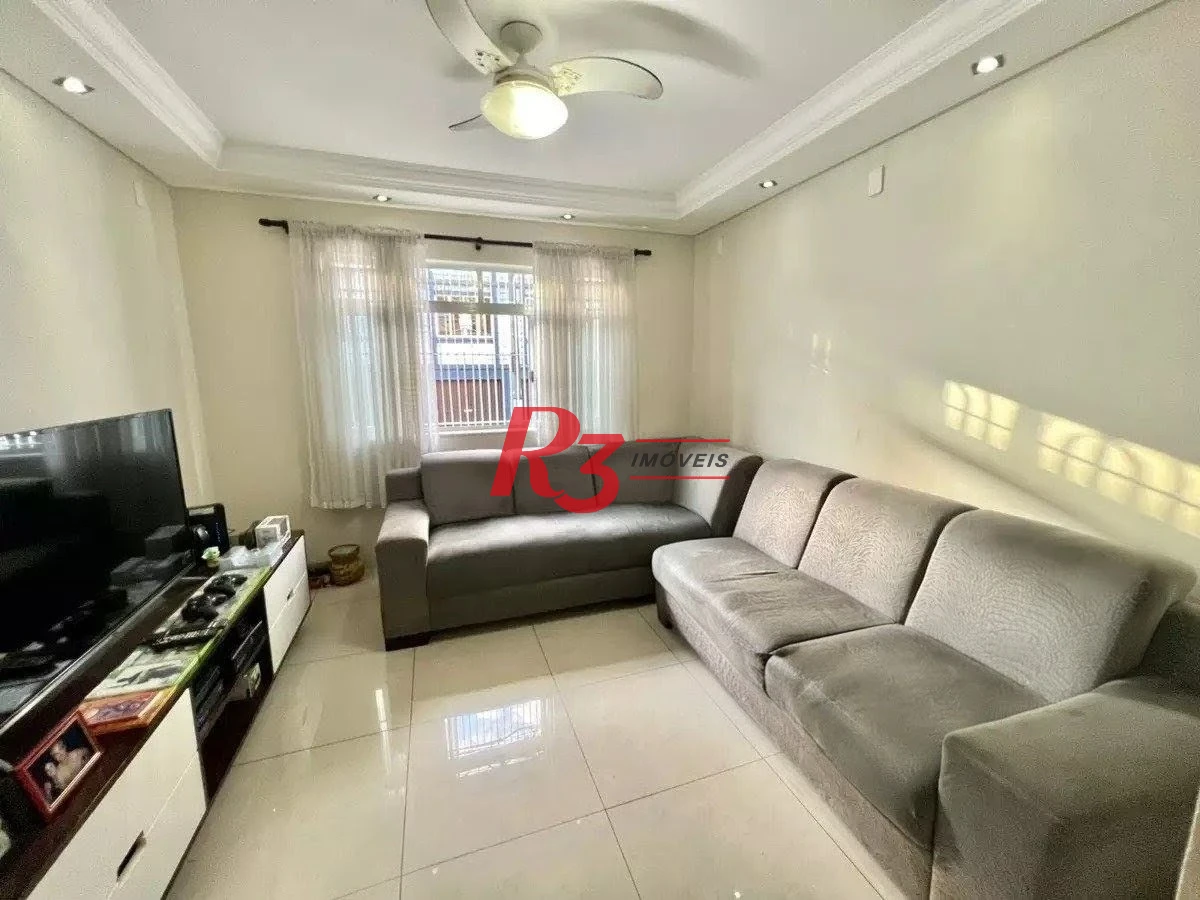 Casa com 3 dormitórios à venda, 155 m² por R$ 1.100.000,00 - Campo Grande - Santos/SP