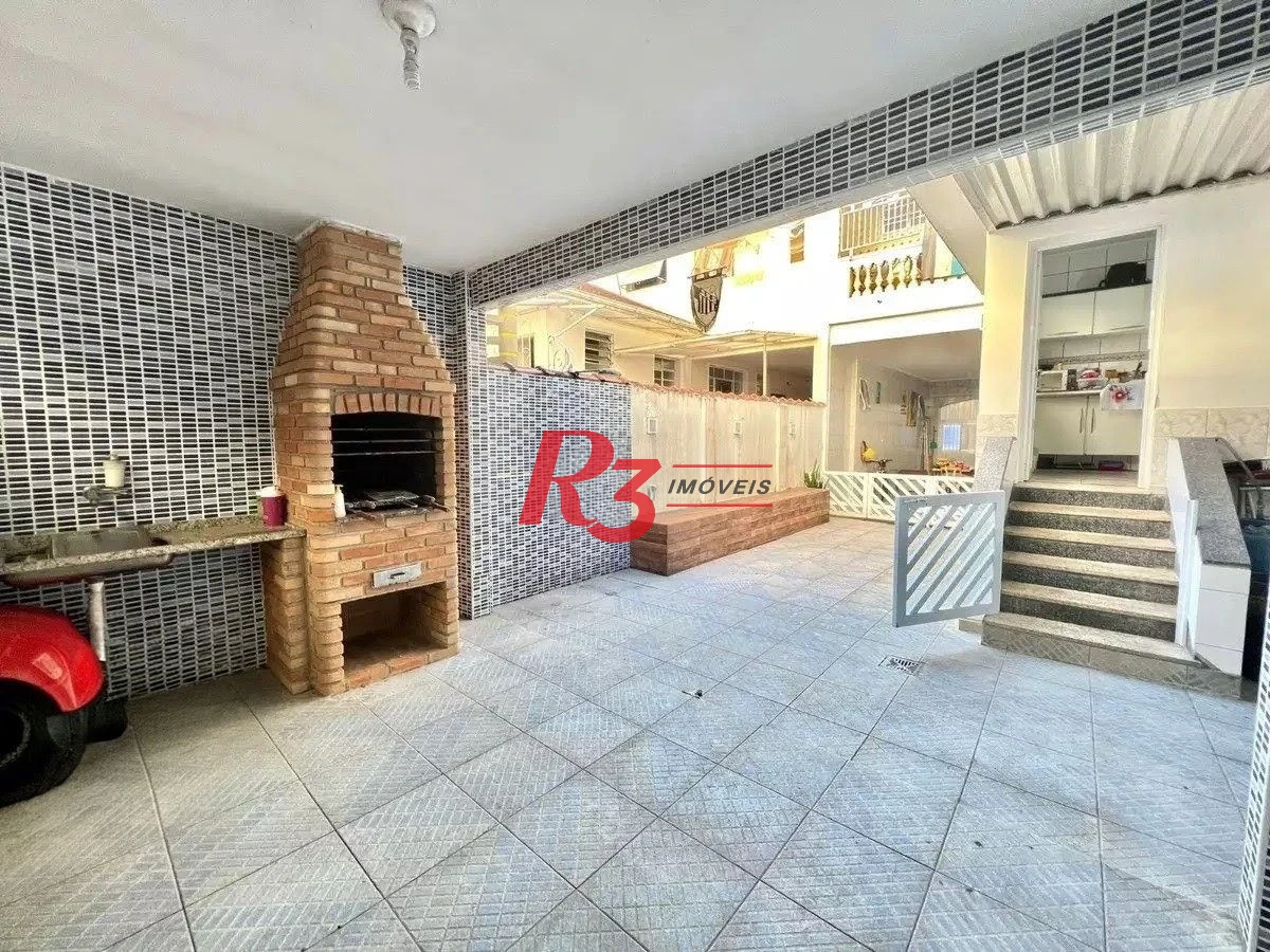 Casa com 3 dormitórios à venda, 155 m² por R$ 1.100.000,00 - Campo Grande - Santos/SP
