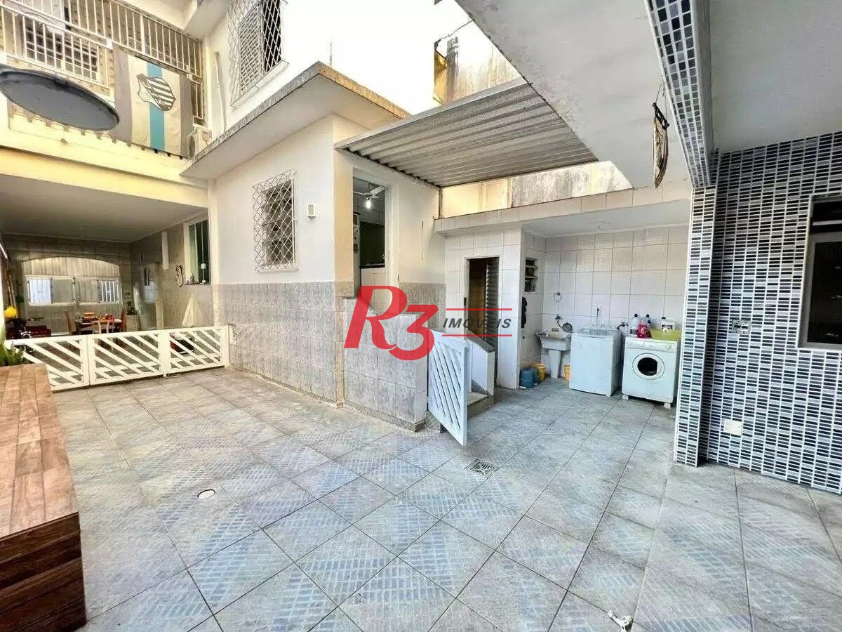 Casa com 3 dormitórios à venda, 155 m² por R$ 1.100.000,00 - Campo Grande - Santos/SP