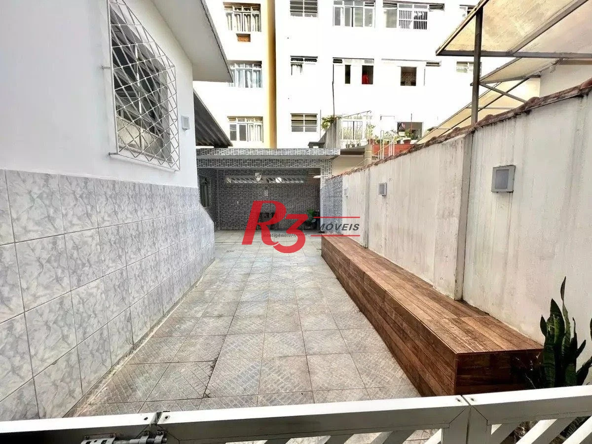 Casa com 3 dormitórios à venda, 155 m² por R$ 1.100.000,00 - Campo Grande - Santos/SP