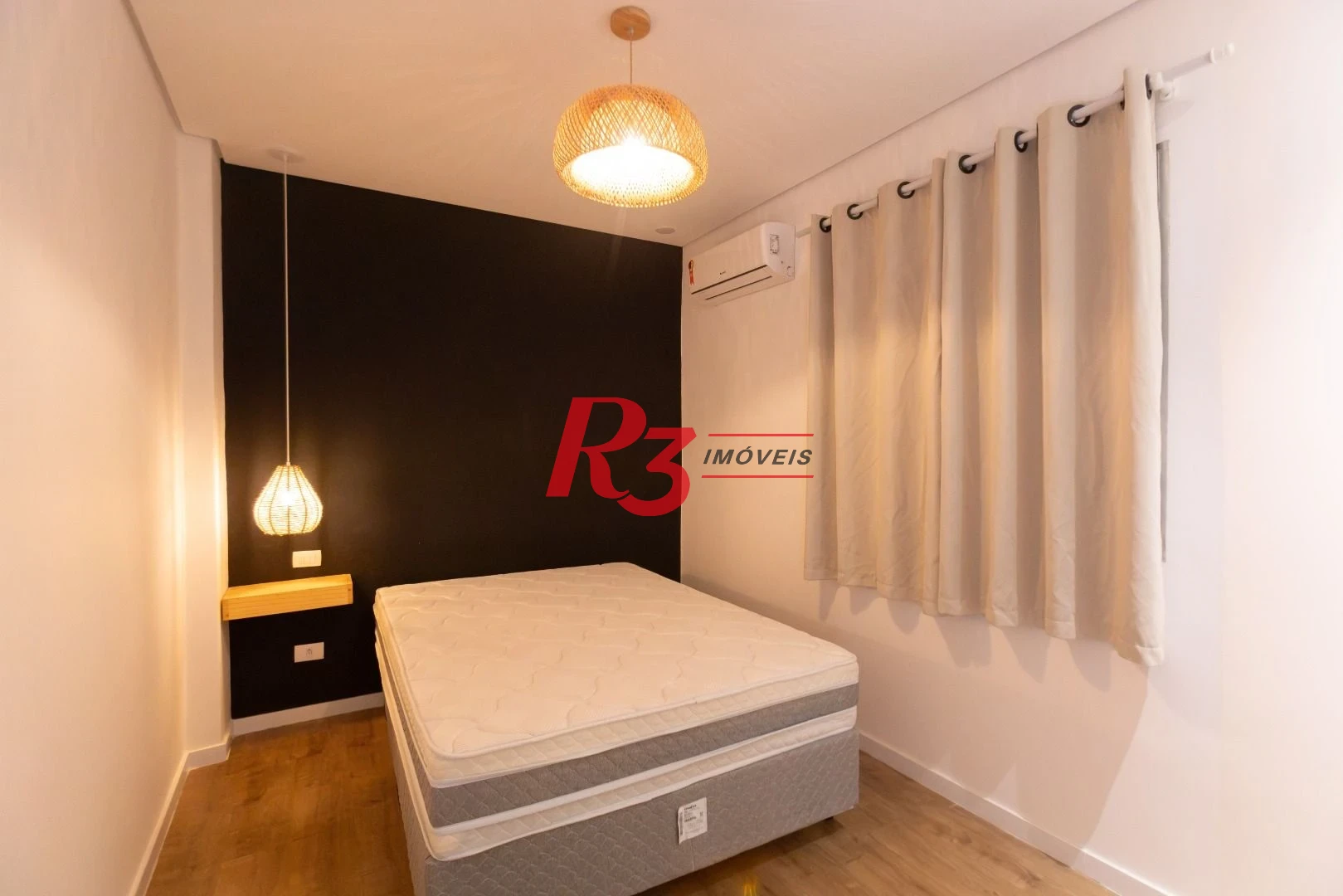 Apartamento com 1 dormitório para alugar, 40 m² por R$ 3.900,00/mês - Gonzaga - Santos/SP