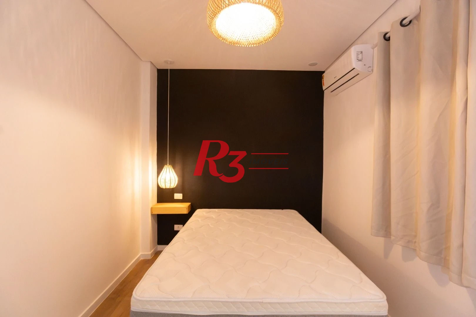 Apartamento com 1 dormitório para alugar, 40 m² por R$ 3.900,00/mês - Gonzaga - Santos/SP