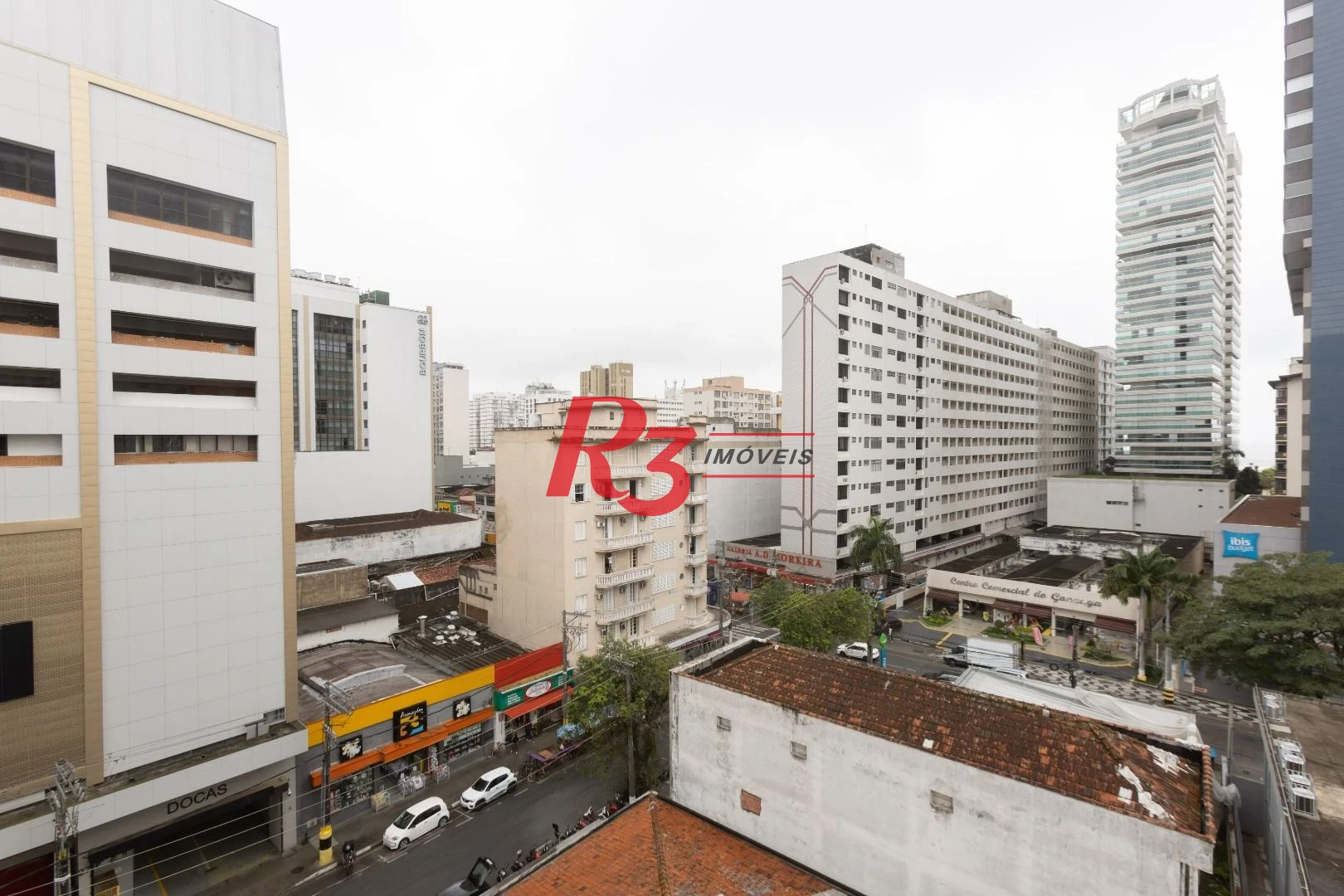 Apartamento com 1 dormitório para alugar, 40 m² por R$ 3.900,00/mês - Gonzaga - Santos/SP