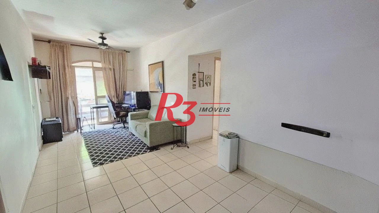 Apartamento com 2 dormitórios à venda, 78 m² por R$ 399.000,00 - Campo Grande - Santos/SP