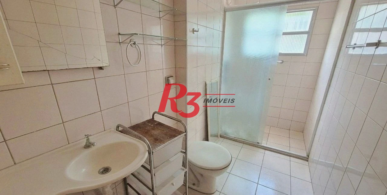 Apartamento com 2 dormitórios à venda, 78 m² por R$ 399.000,00 - Campo Grande - Santos/SP