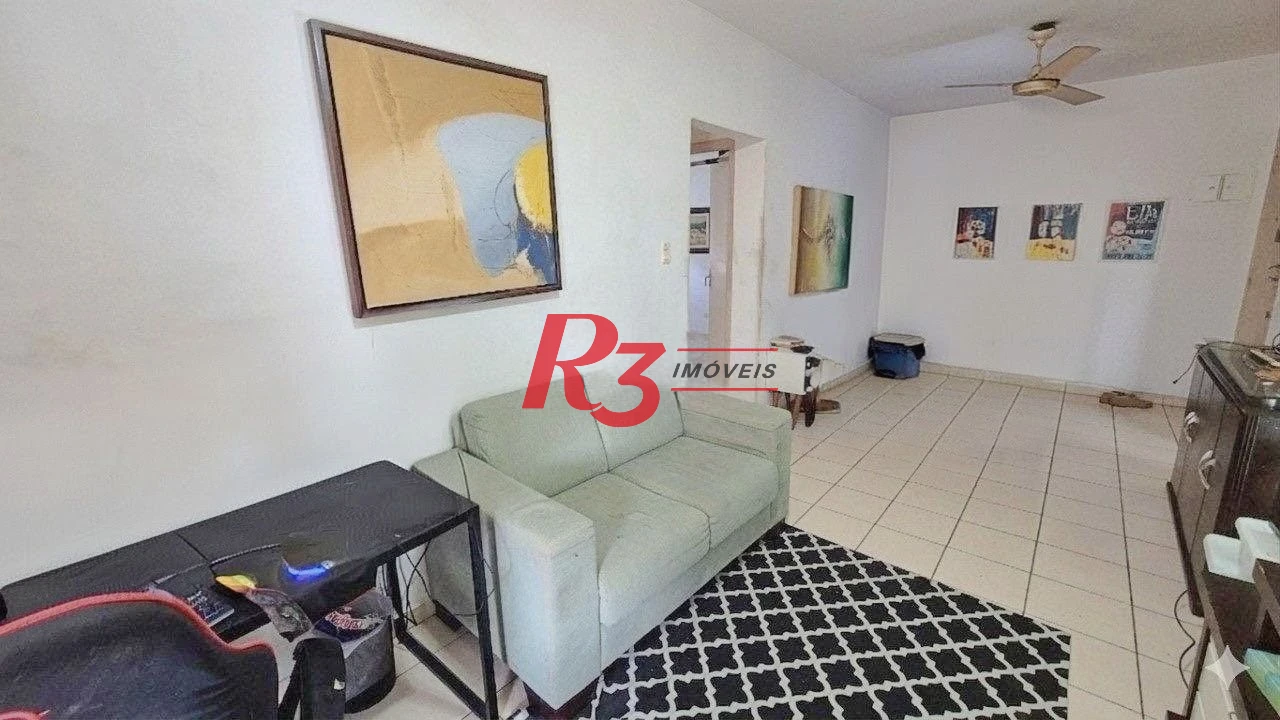 Apartamento com 2 dormitórios à venda, 78 m² por R$ 399.000,00 - Campo Grande - Santos/SP