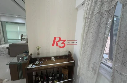 Apartamento com 3 dormitórios à venda, 149 m² por R$ 2.350.000,00 - Gonzaga - Santos/SP
