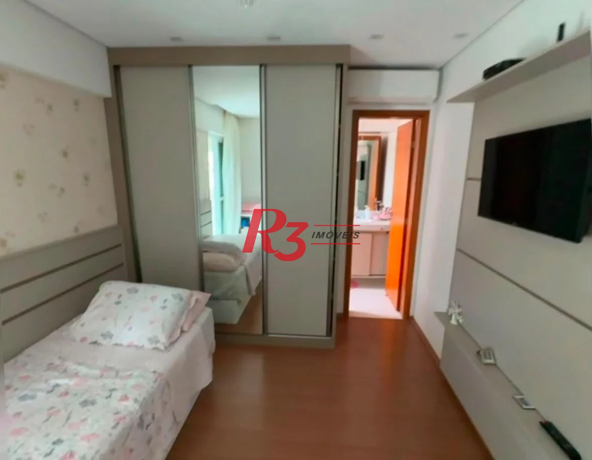 Apartamento com 3 dormitórios à venda, 149 m² por R$ 2.350.000,00 - Gonzaga - Santos/SP