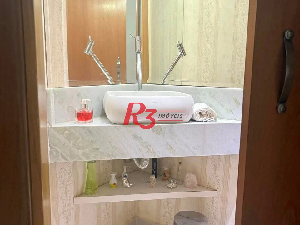 Apartamento com 3 dormitórios à venda, 149 m² por R$ 2.350.000,00 - Gonzaga - Santos/SP