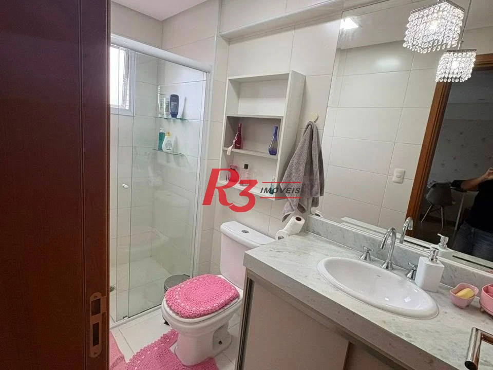 Apartamento com 3 dormitórios à venda, 149 m² por R$ 2.350.000,00 - Gonzaga - Santos/SP