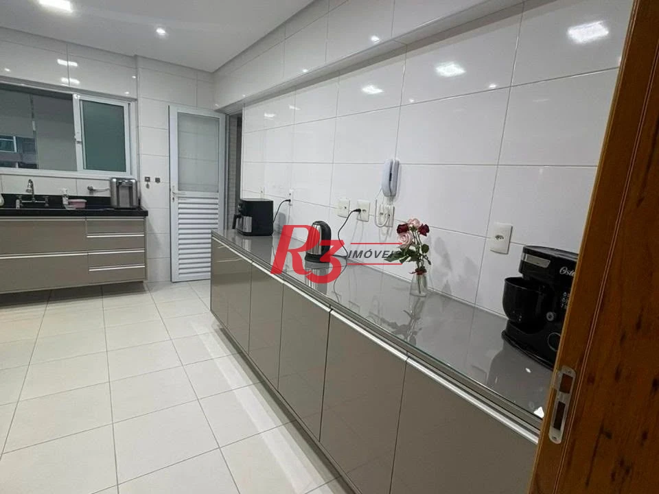 Apartamento com 3 dormitórios à venda, 149 m² por R$ 2.350.000,00 - Gonzaga - Santos/SP