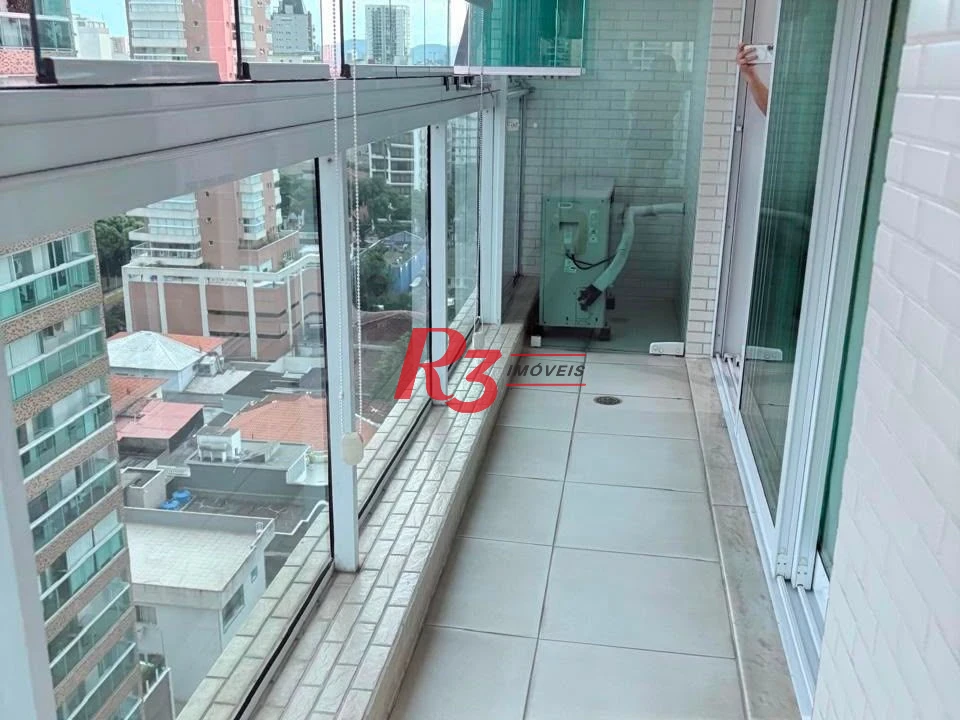 Apartamento com 3 dormitórios à venda, 149 m² por R$ 2.350.000,00 - Gonzaga - Santos/SP