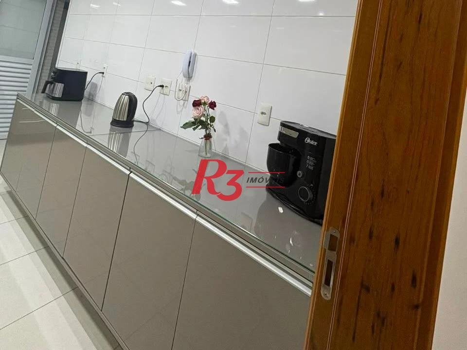 Apartamento com 3 dormitórios à venda, 149 m² por R$ 2.350.000,00 - Gonzaga - Santos/SP
