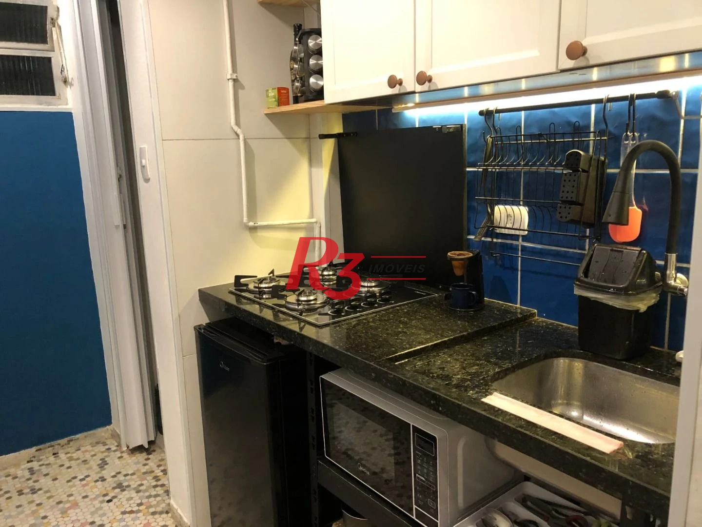 Apartamento com 1 dormitório à venda, 37 m² por R$ 320.000,00 - José Menino - Santos/SP