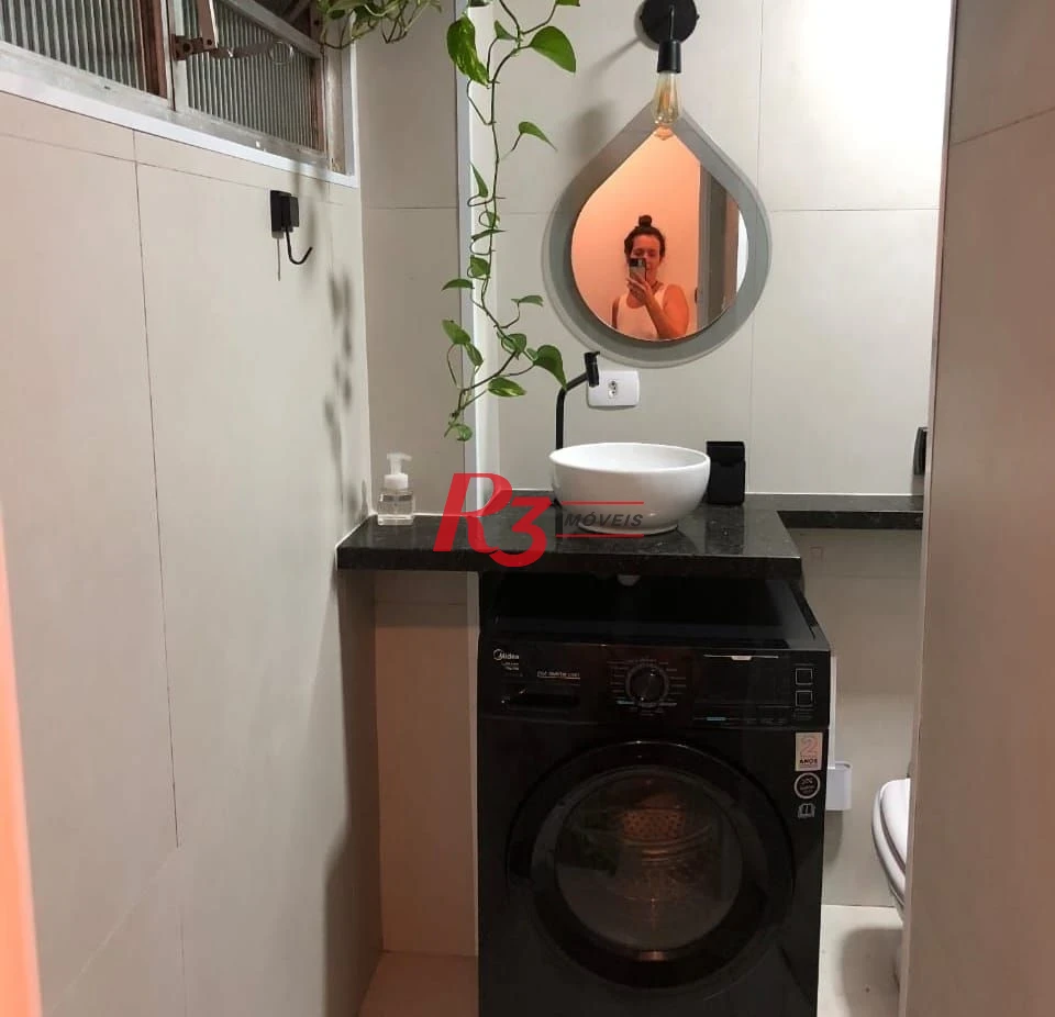 Apartamento com 1 dormitório à venda, 37 m² por R$ 320.000,00 - José Menino - Santos/SP