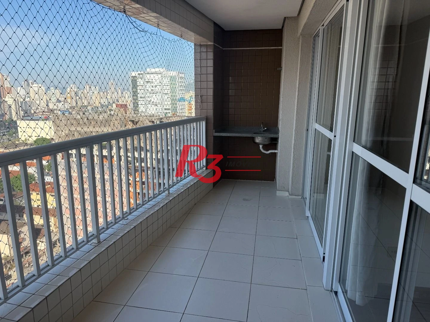 Apartamento com 3 dormitórios à venda, 92 m² por R$ 905.000,00 - Encruzilhada - Santos/SP