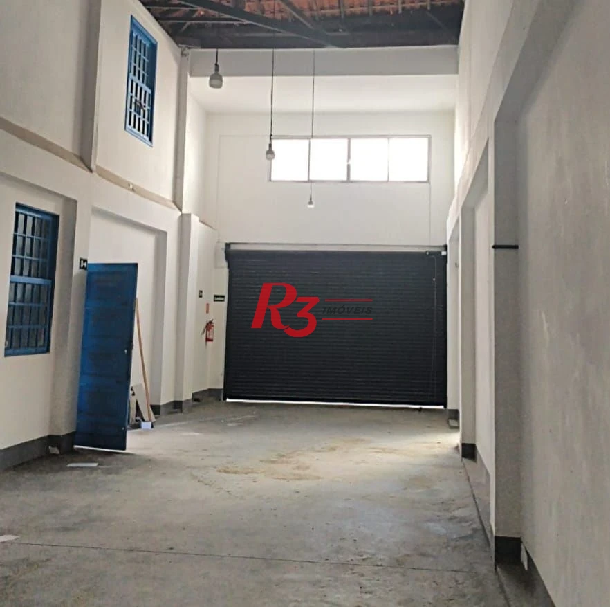 Galpão para alugar, 400 m² por R$ 29.300,00/mês - Pompéia - Santos/SP