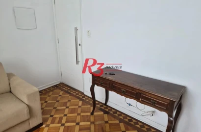 Apartamento com 1 dormitório à venda, 47 m² por R$ 300.000,00 - Centro - São Vicente/SP