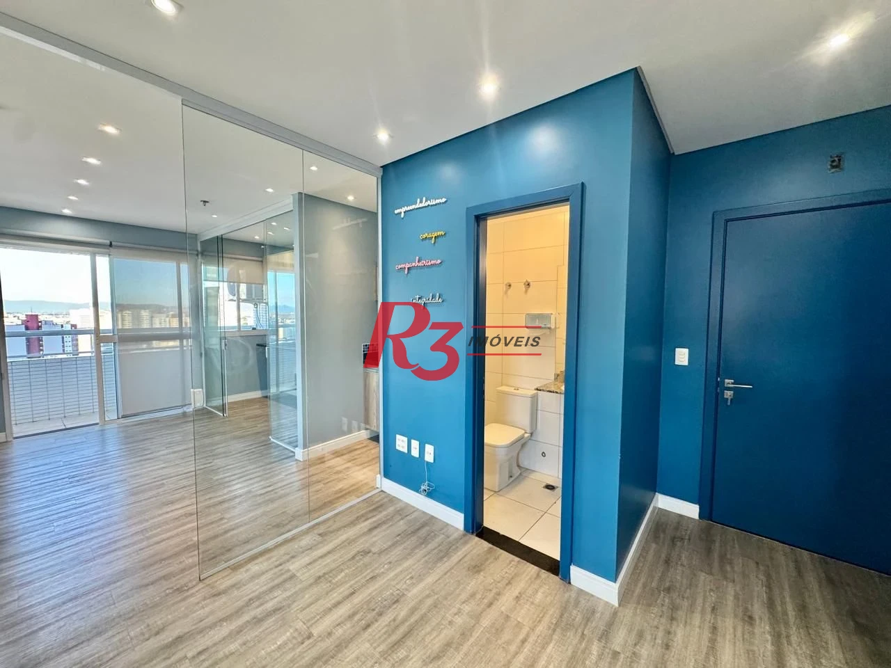 Sala para alugar, 45 m² por R$ 4.000,00/mês - Vila Matias - Santos/SP