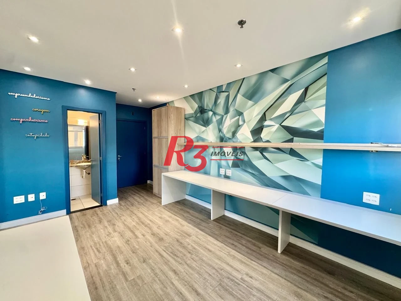 Sala para alugar, 45 m² por R$ 4.000,00/mês - Vila Matias - Santos/SP