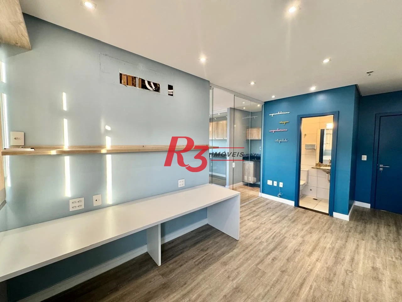 Sala para alugar, 45 m² por R$ 4.000,00/mês - Vila Matias - Santos/SP
