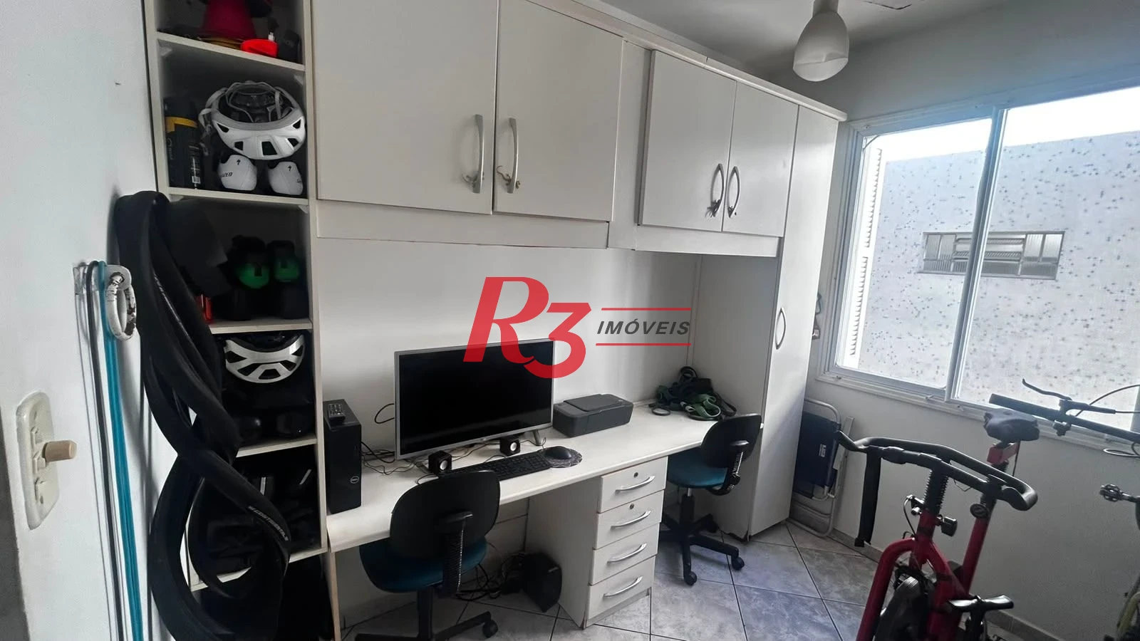 Apartamento com 3 dormitórios para alugar, 75 m² por R$ 3.800,00/mês - Vila Matias - Santos/SP