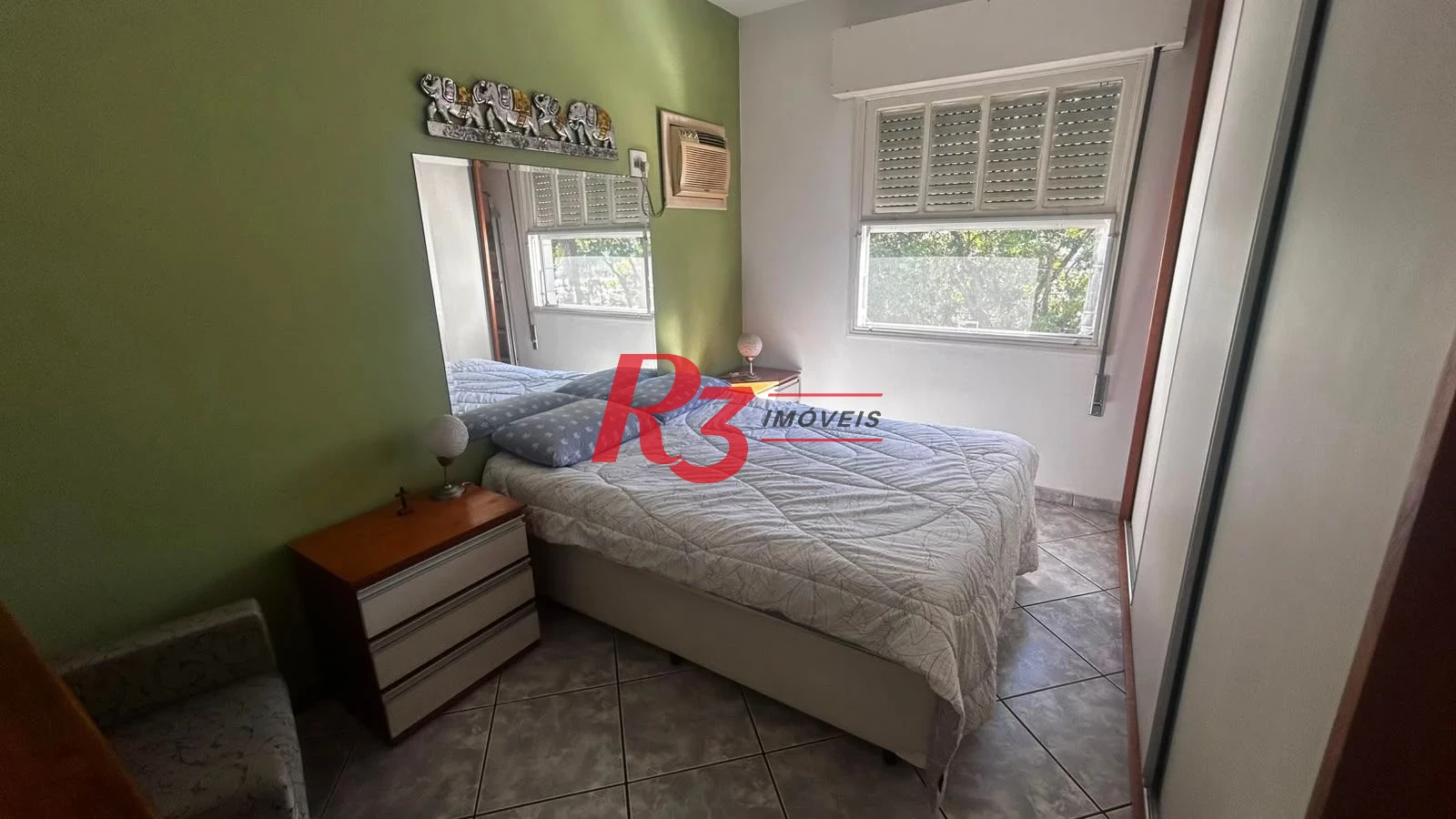 Apartamento com 3 dormitórios para alugar, 75 m² por R$ 3.800,00/mês - Vila Matias - Santos/SP