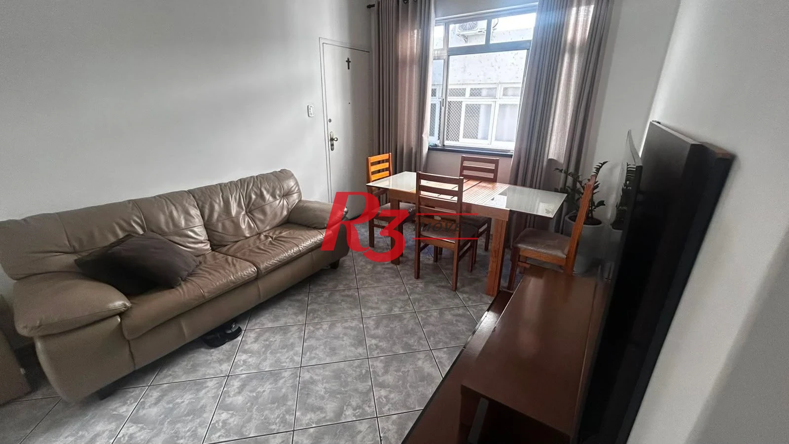 Apartamento com 3 dormitórios para alugar, 75 m² por R$ 3.800,00/mês - Vila Matias - Santos/SP