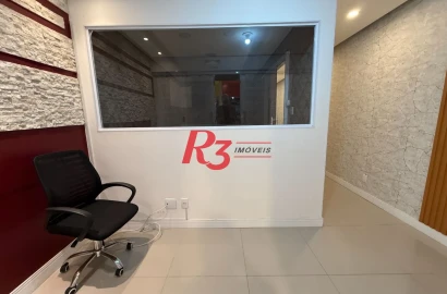 Loja para alugar, 42 m² por R$ 6.500,02/mês - Gonzaga - Santos/SP