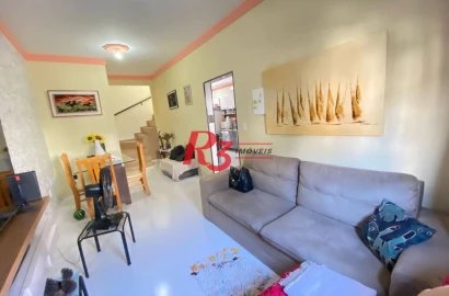 Casa com 3 dormitórios à venda, 90 m² por R$ 320.000,00 - Vila São Jorge - Santos/SP