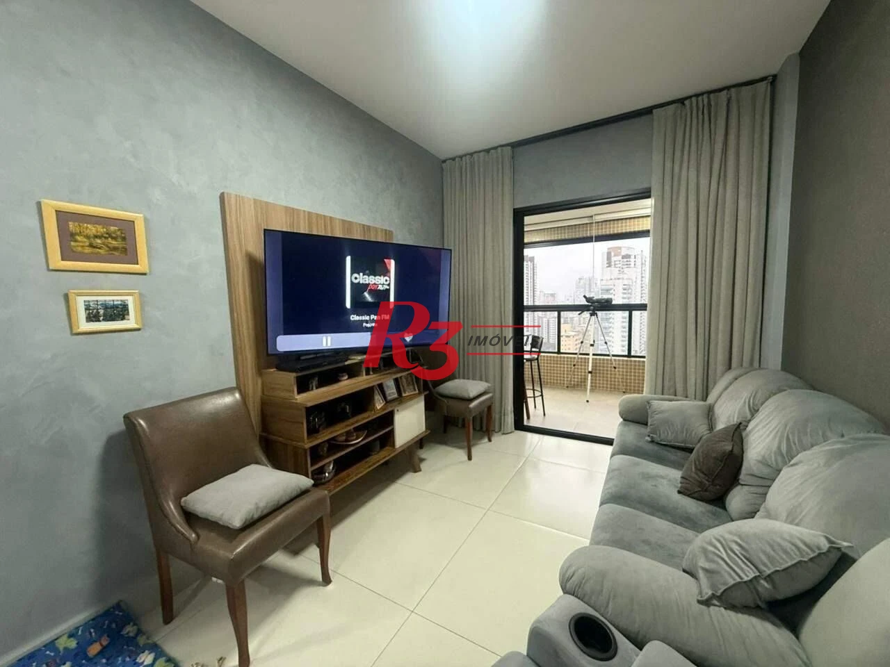 Apartamento com 2 dormitórios à venda, 75 m² por R$ 1.431.000,00 - José Menino - Santos/SP