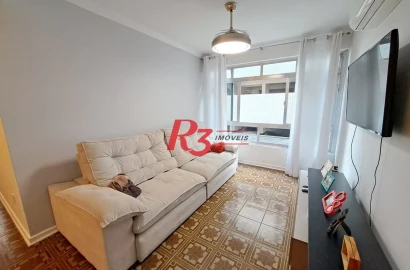 Apartamento com 3 dormitórios à venda, 140 m² por R$ 880.000,00 - Ponta da Praia - Santos/SP