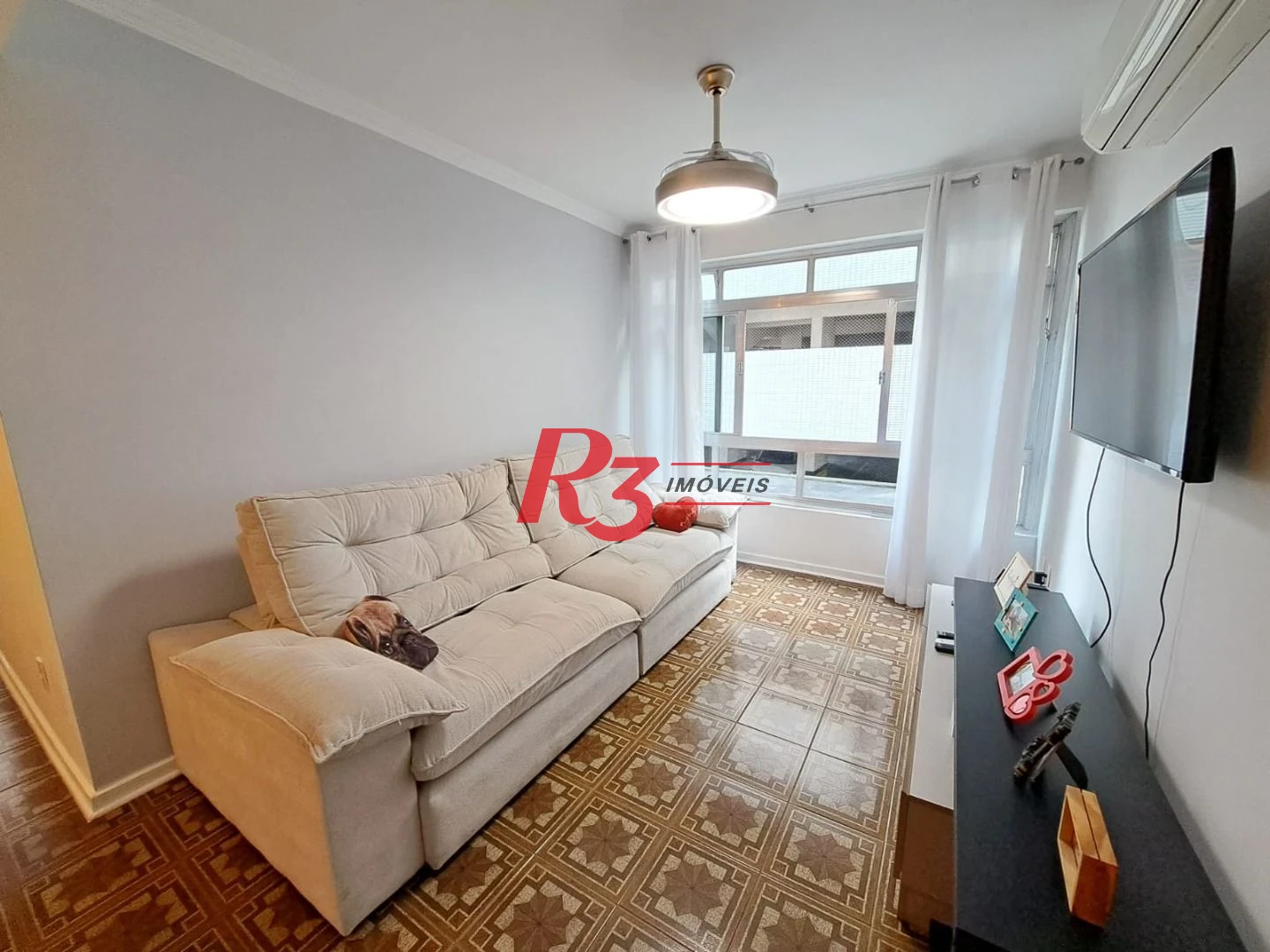 Apartamento com 3 dormitórios à venda, 140 m² por R$ 880.000,00 - Ponta da Praia - Santos/SP