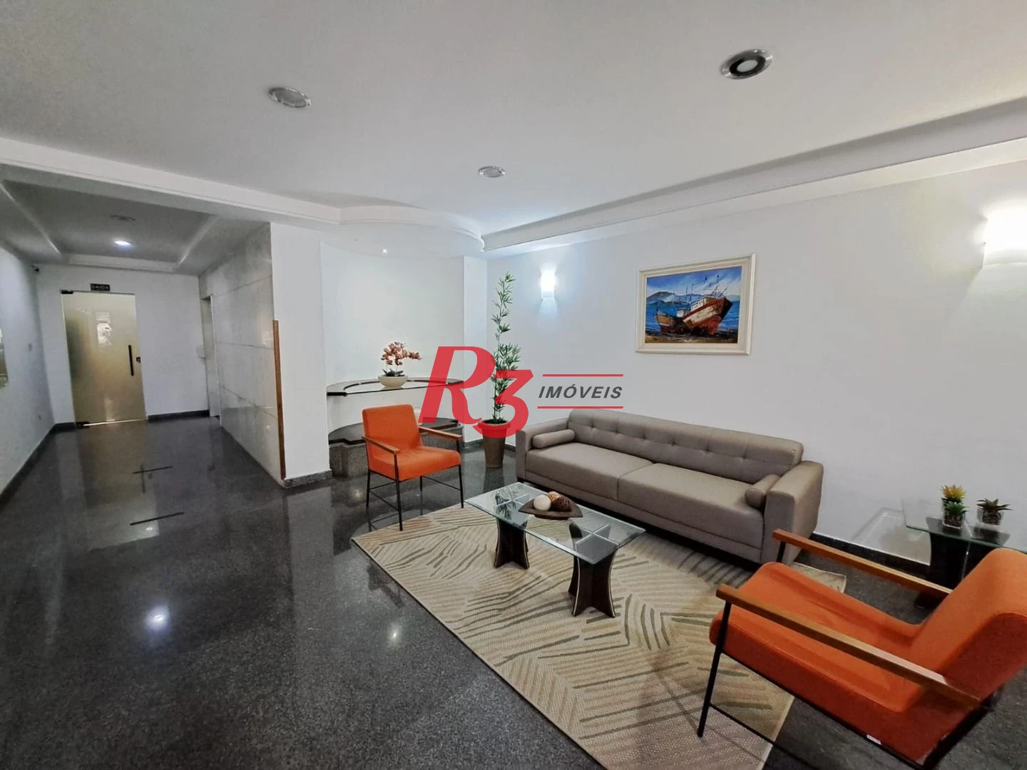 Apartamento com 3 dormitórios à venda, 140 m² por R$ 880.000,00 - Ponta da Praia - Santos/SP