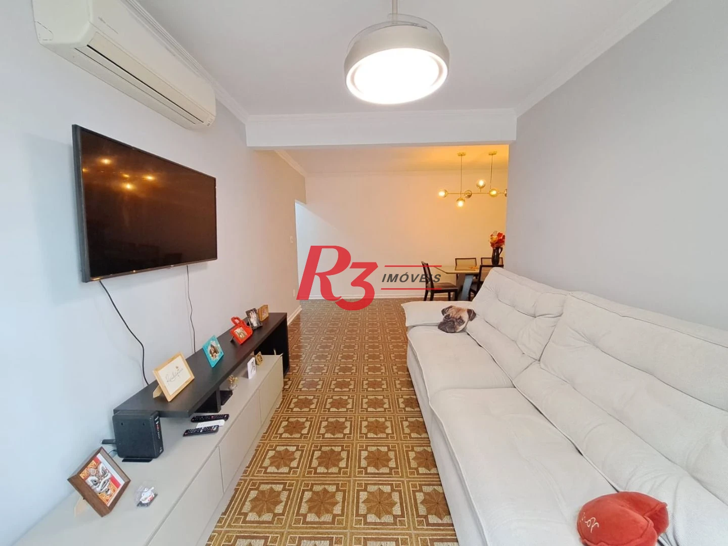 Apartamento com 3 dormitórios à venda, 140 m² por R$ 880.000,00 - Ponta da Praia - Santos/SP
