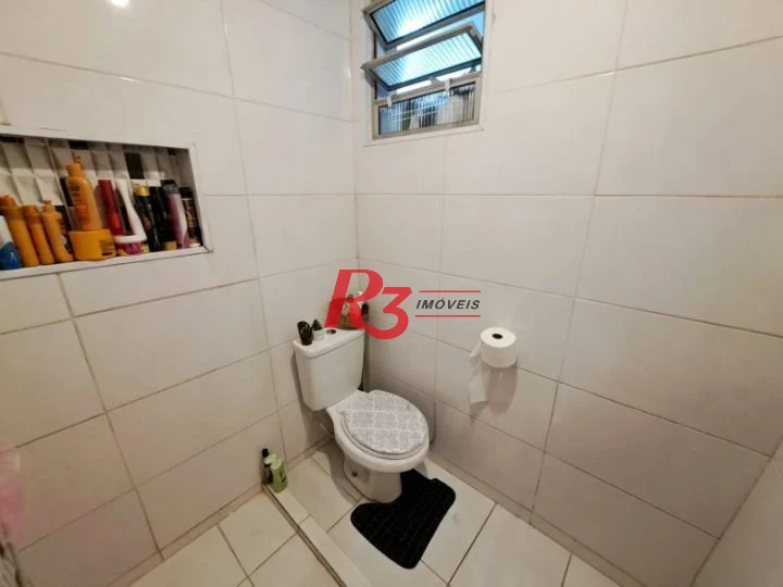 Apartamento térreo com 3 dormitórios à venda, 80 m² por R$ 575.000 - Boqueirão - Santos/SP
