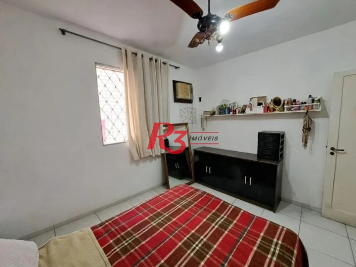 Apartamento térreo com 3 dormitórios à venda, 80 m² por R$ 575.000 - Boqueirão - Santos/SP