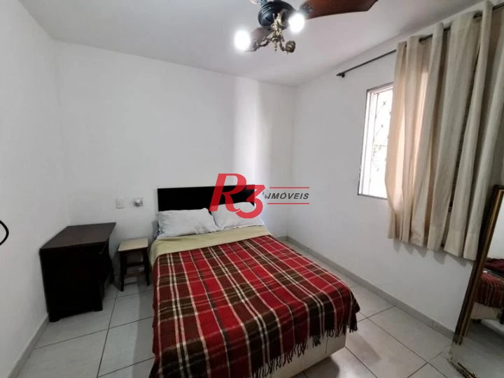 Apartamento térreo com 3 dormitórios à venda, 80 m² por R$ 575.000 - Boqueirão - Santos/SP