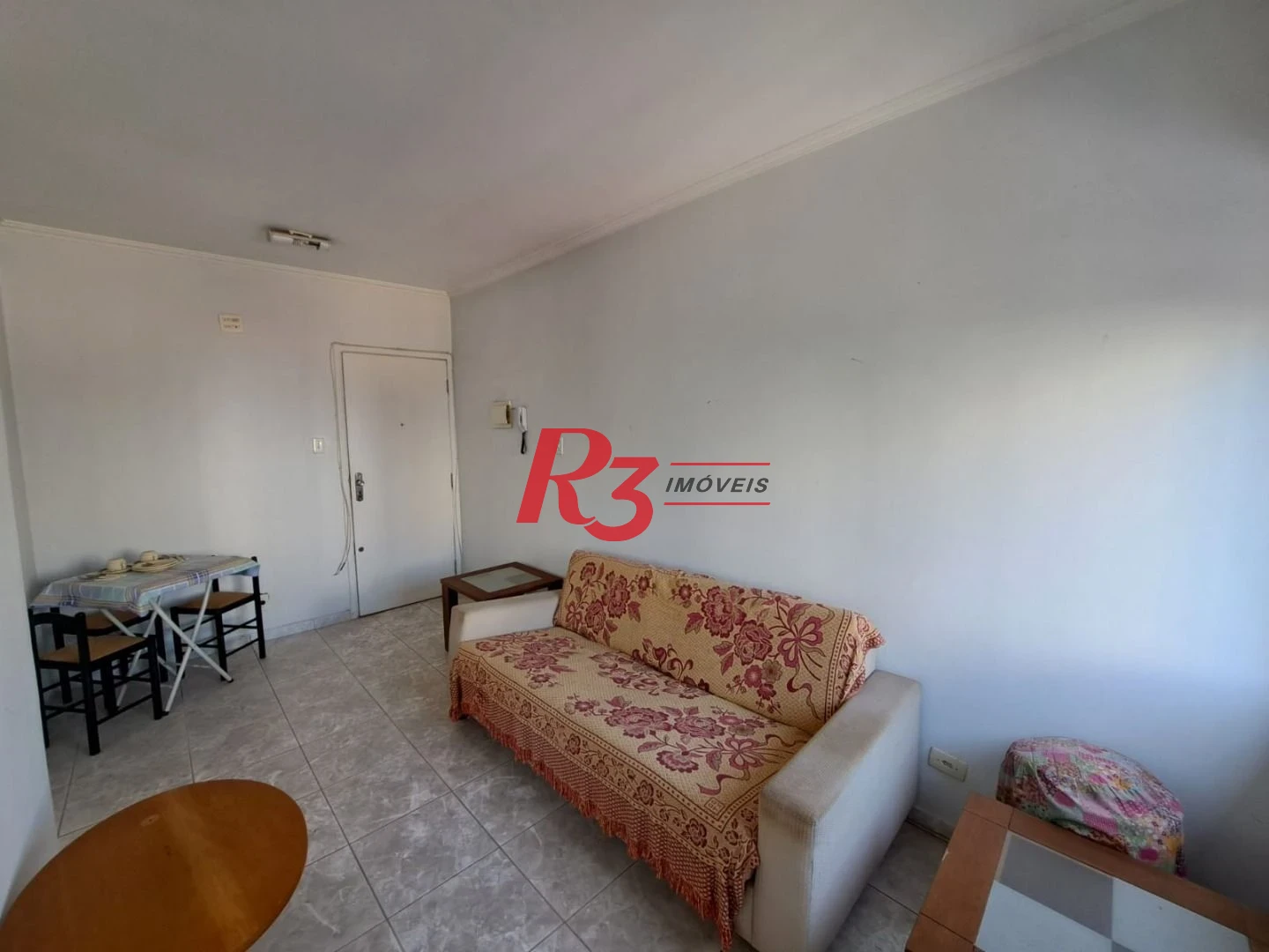 Kitnet com 1 dormitório à venda, 37 m², vista mar, por R$ 380.000 - Ponta da Praia - Santos/SP