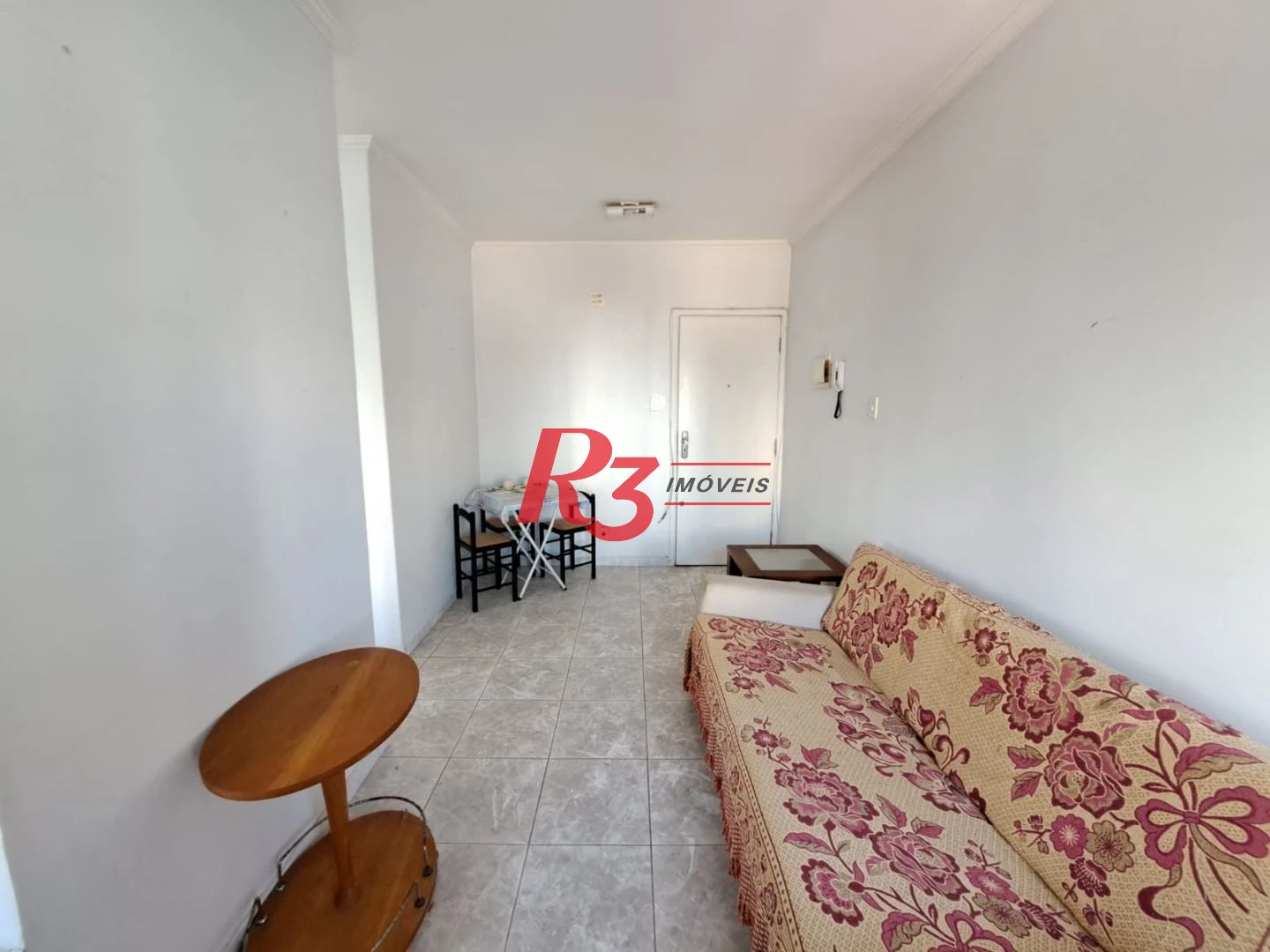 Kitnet com 1 dormitório à venda, 37 m², vista mar, por R$ 380.000 - Ponta da Praia - Santos/SP