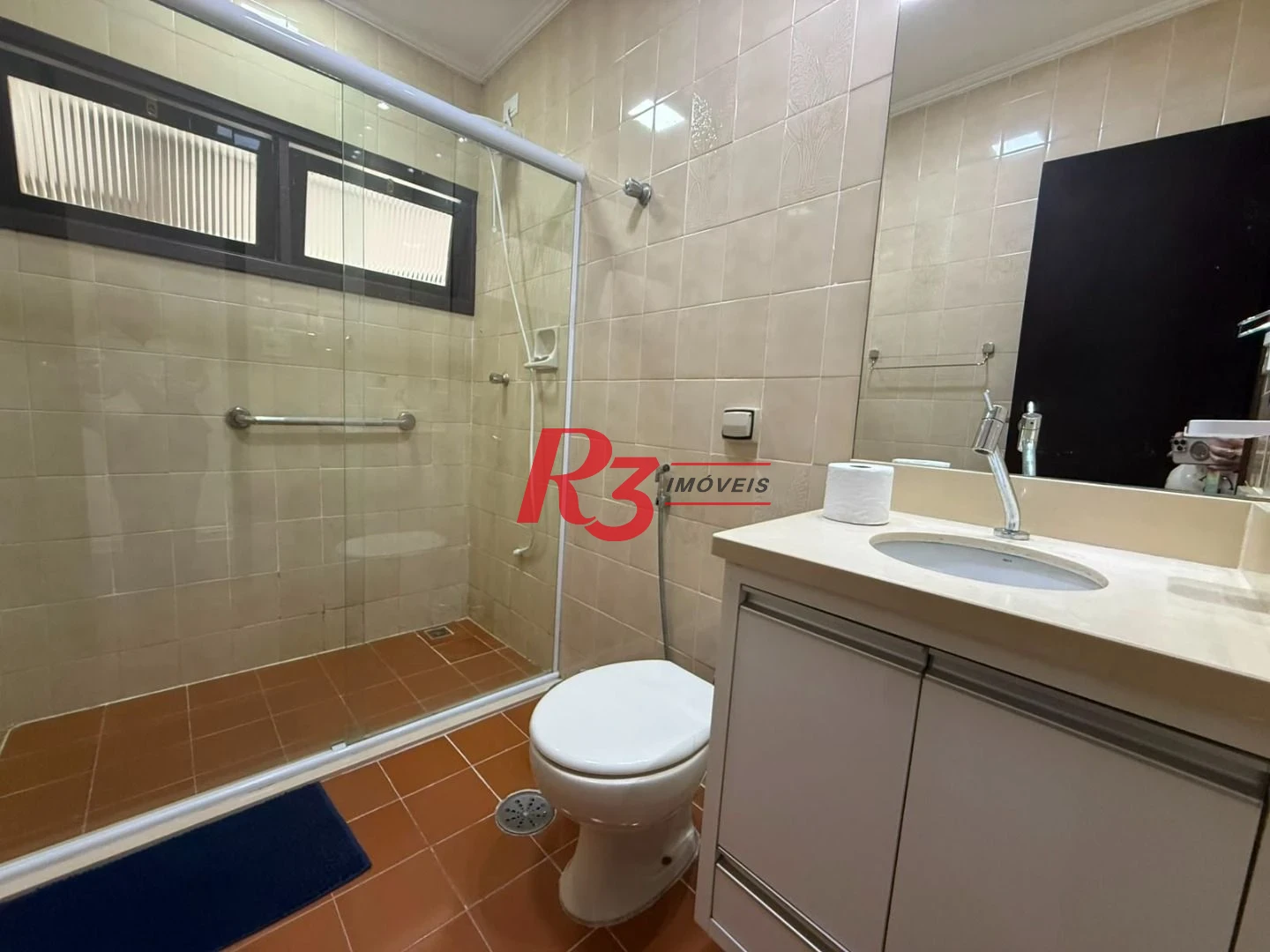 Apartamento com 1 dormitório para alugar, 100 m² por R$ 4.000,00/mês - Aparecida - Santos/SP