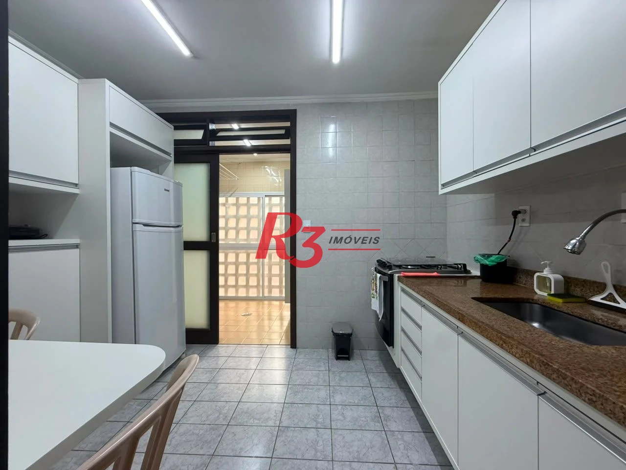 Apartamento com 1 dormitório para alugar, 100 m² por R$ 4.000,00/mês - Aparecida - Santos/SP