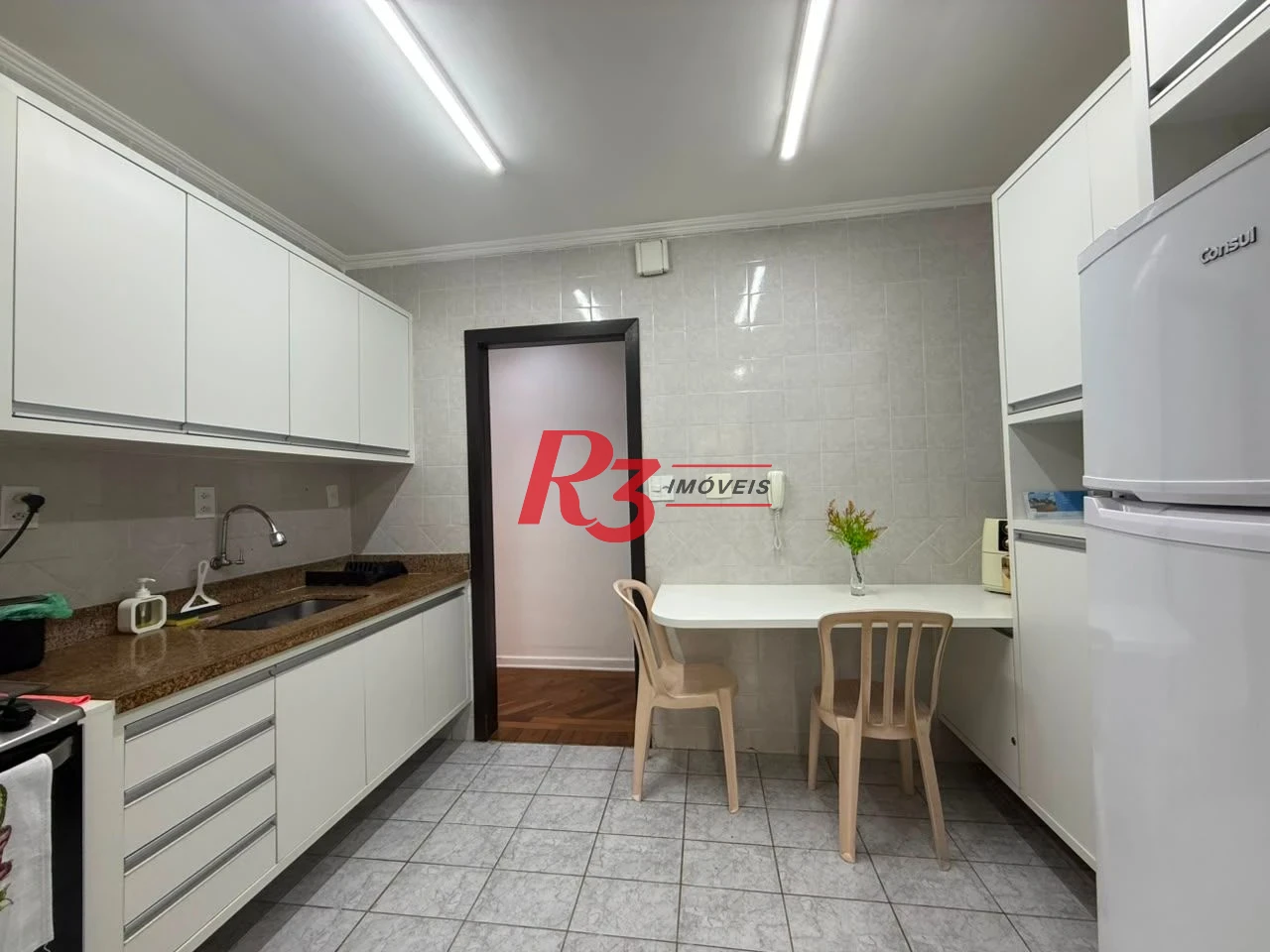 Apartamento com 1 dormitório para alugar, 100 m² por R$ 4.000,00/mês - Aparecida - Santos/SP