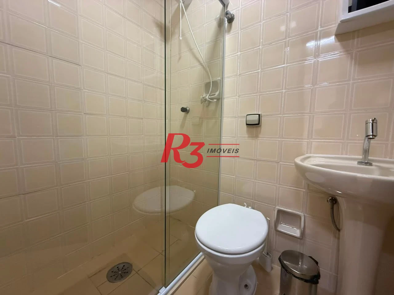 Apartamento com 1 dormitório para alugar, 100 m² por R$ 4.000,00/mês - Aparecida - Santos/SP