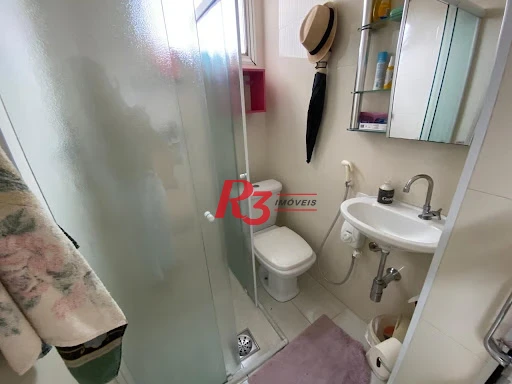 Apartamento com 2 dormitórios à venda, 134 m² por R$ 550.000,00 - Encruzilhada - Santos/SP