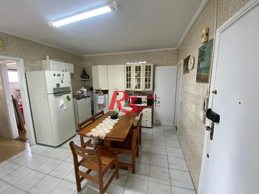 Apartamento com 2 dormitórios à venda, 134 m² por R$ 550.000,00 - Encruzilhada - Santos/SP